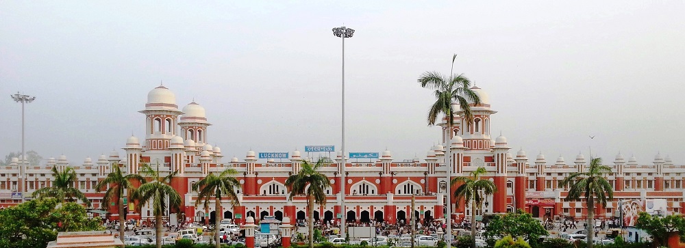 The Charbagh Railway Station