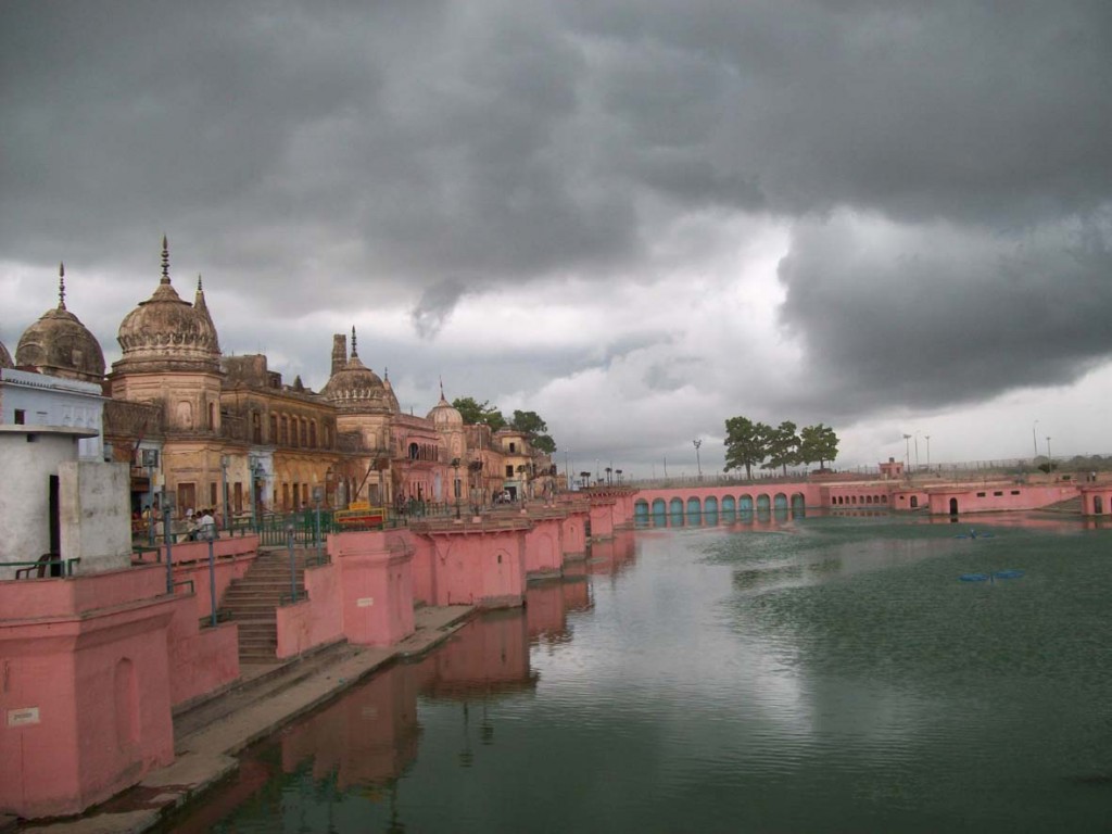Ram Paidi ghat on Sarayu River