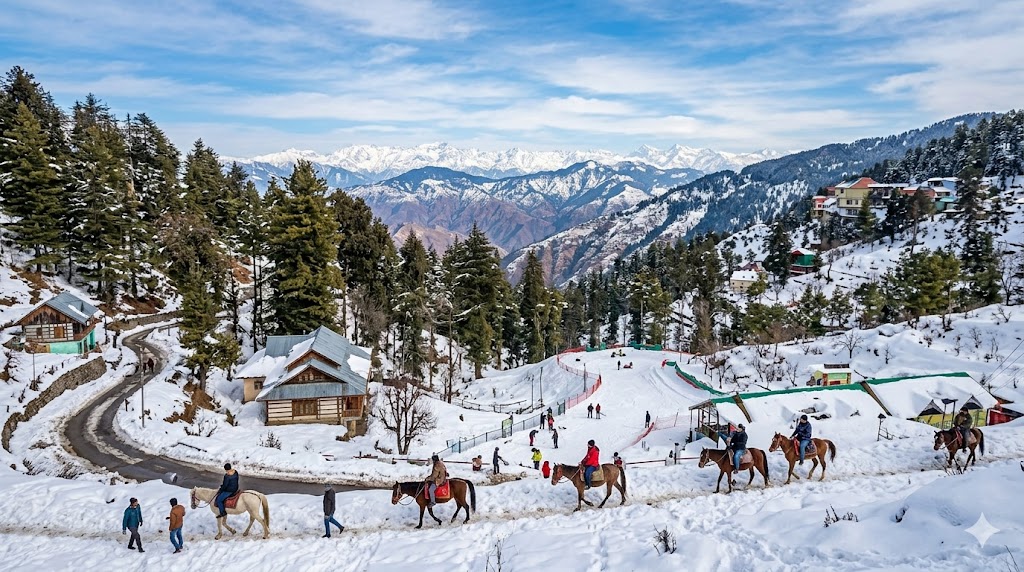 How to Reach Kufri by Train and Places to visit