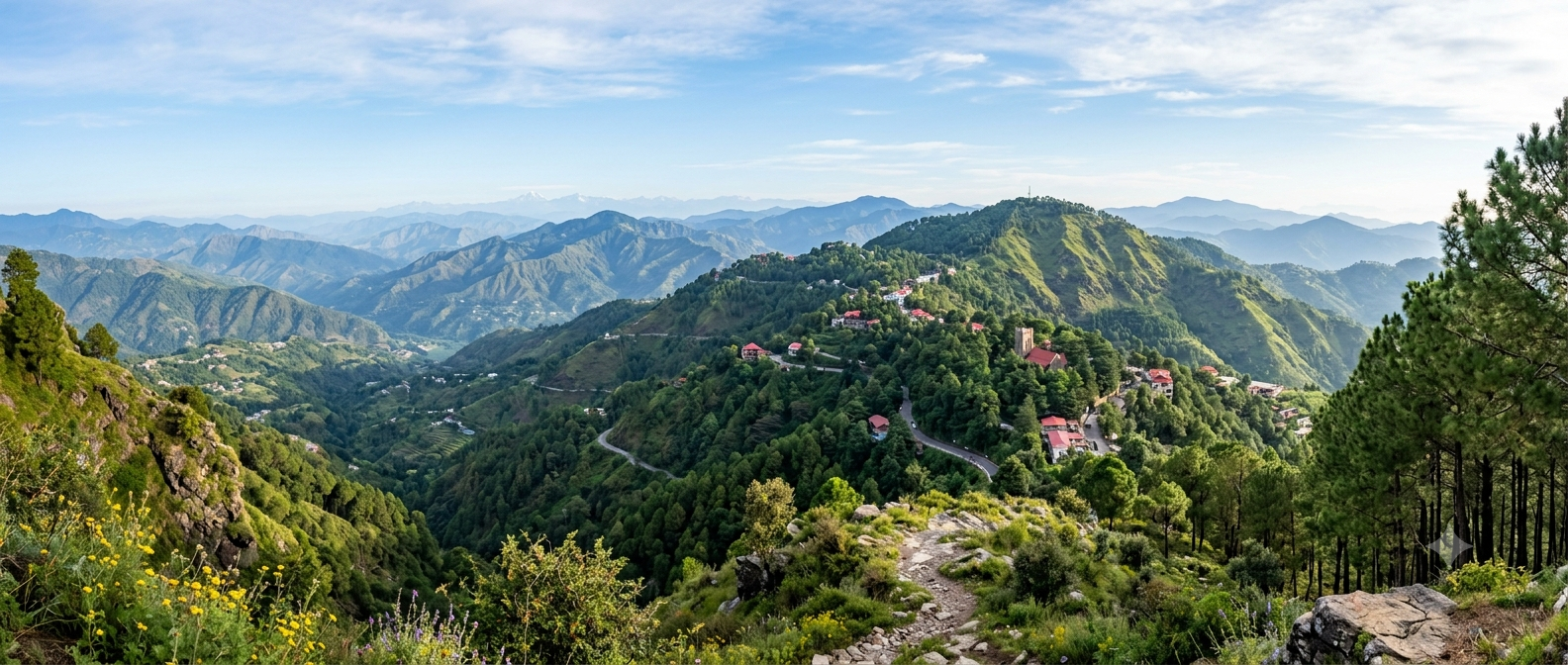 How to reach Kasauli by train and places to visit