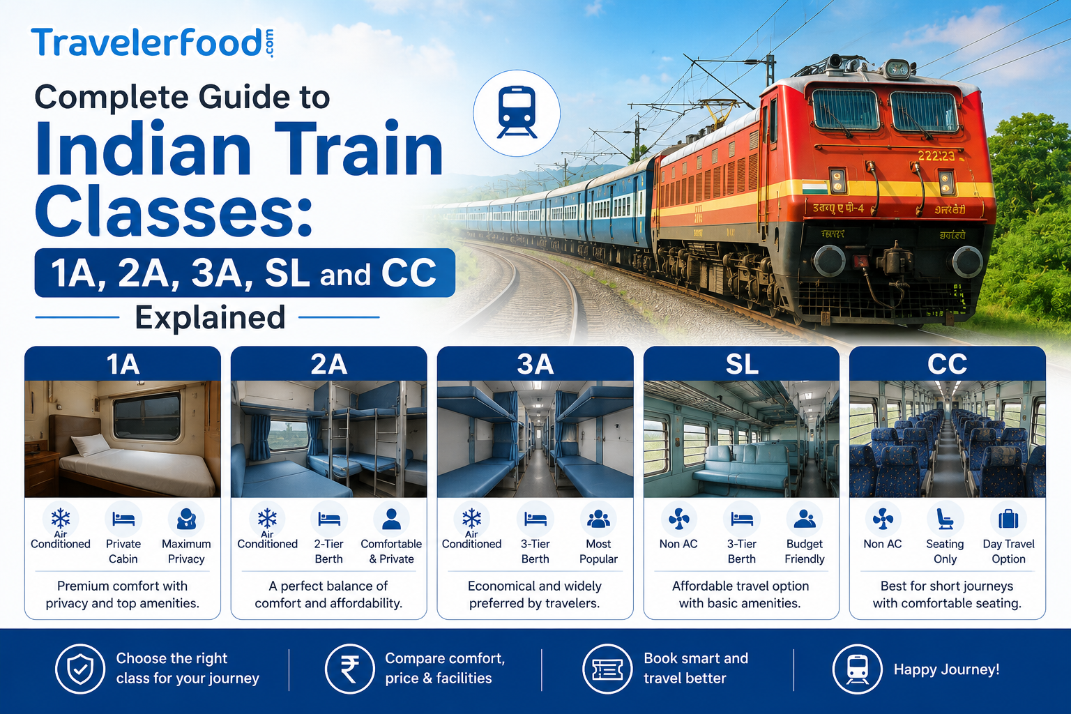 Complete Guide to Indian Train Classes