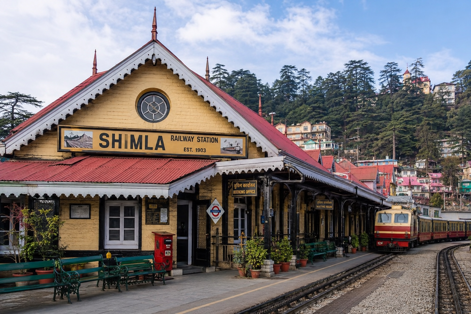 Shimla by train from Delhi